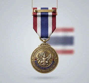 Freemen Safeguarding Medal, Distinguished service decoration, Thailand medal
