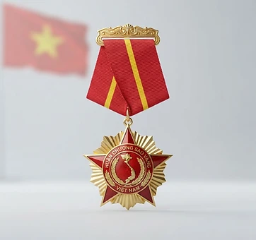 Gold Star Order, Distinguished service decoration, Vietnam medal