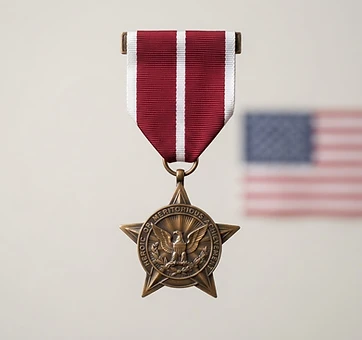 Bronze Star, Valor and merit decoration, United States medal
