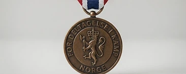 War Medal, Valor decoration, Norway medal