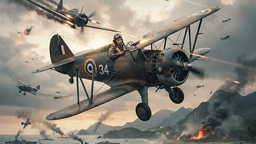 Historical illustration of How Did Thai Airmen Fight Japan's Invasion in World War II (1941) — ww2
