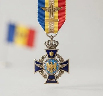 Order of Aeronautical Virtue, Valor decoration, Romania medal