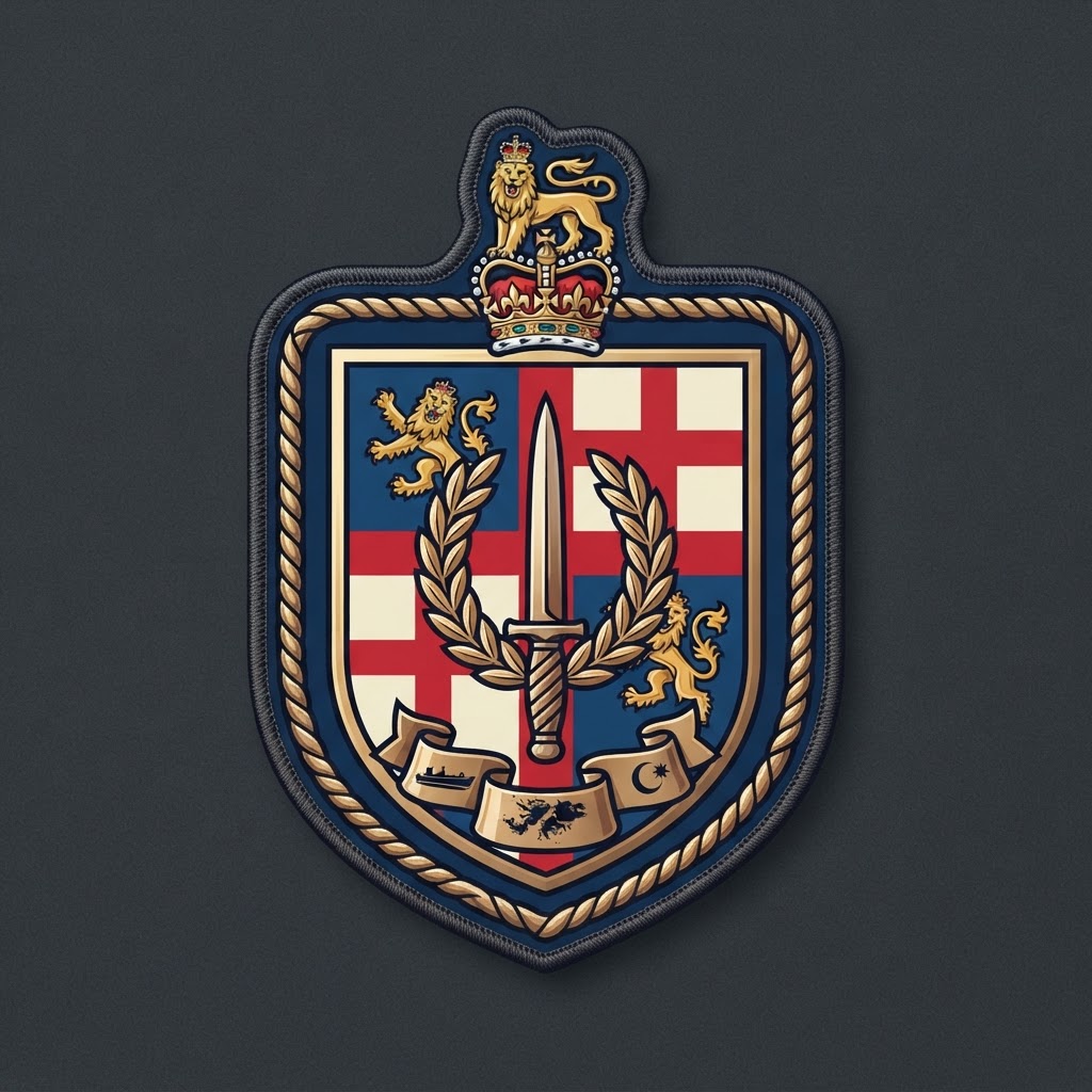 Distinctive unit insignia of 3 Commando Brigade Royal Marines