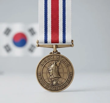 Republic of Korea War Service Medal, Campaign medal, South Korea medal