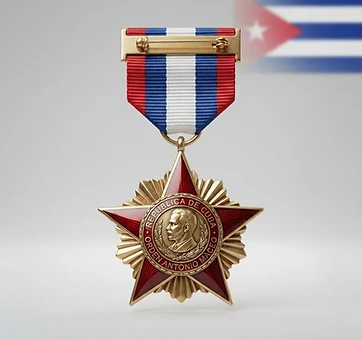 Order of Antonio Maceo, Distinguished service decoration, Cuba medal