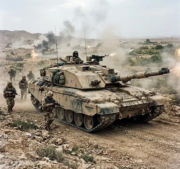 The Challenger 2 of United Kingdom