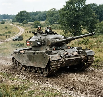 The Centurion Tank (Centurion DK) of Denmark