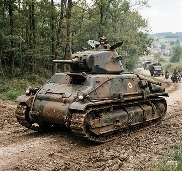 The Somua S35 of France