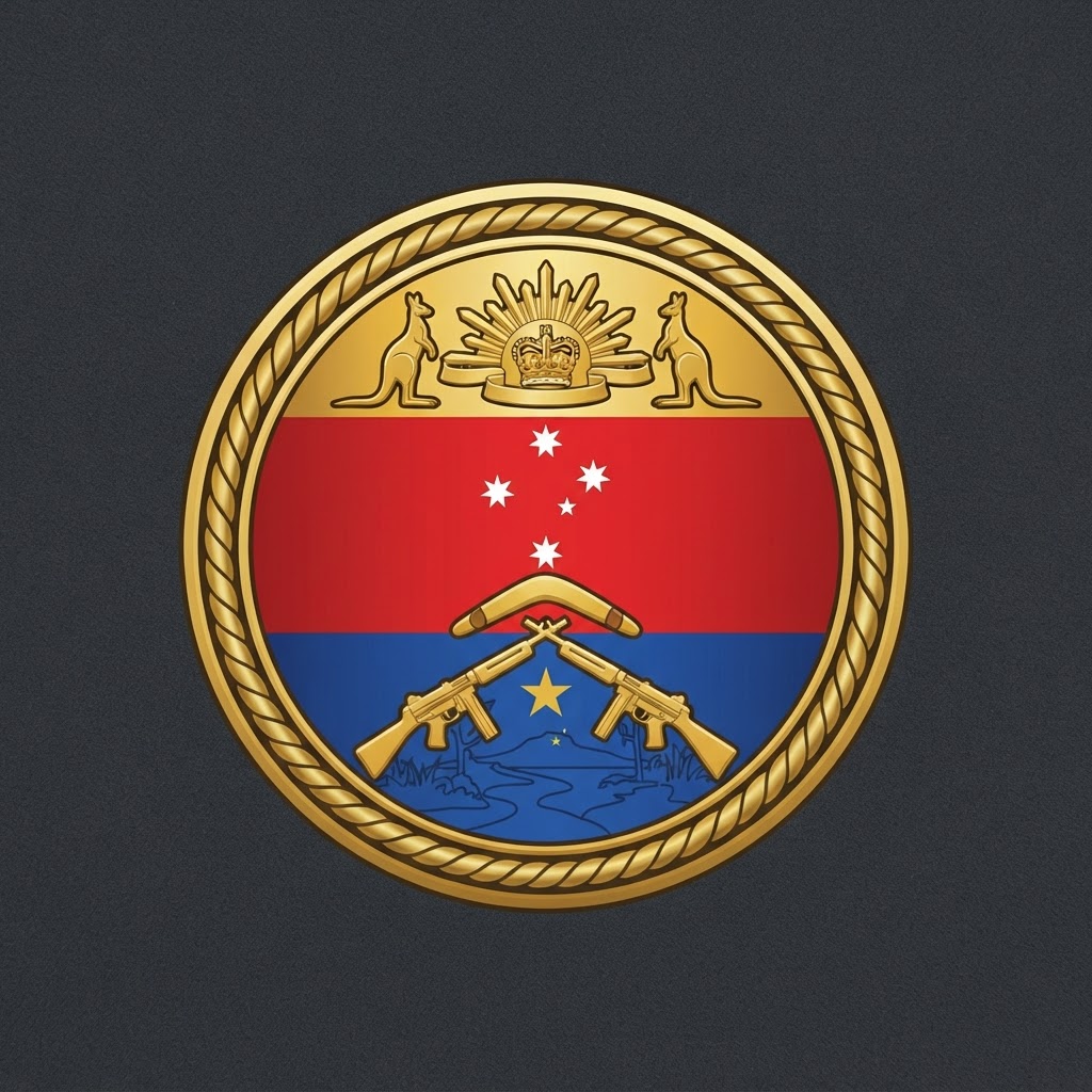 Distinctive unit insignia of 1st Australian Task Force
