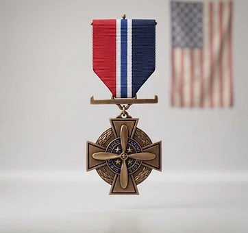 Distinguished Flying Cross, Valor decoration, United States medal