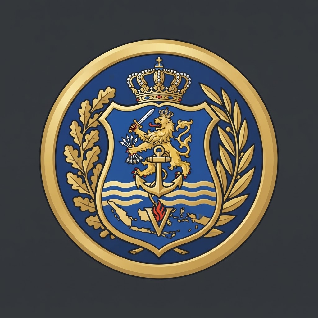 Distinctive unit insignia of Dutch Royal Navy