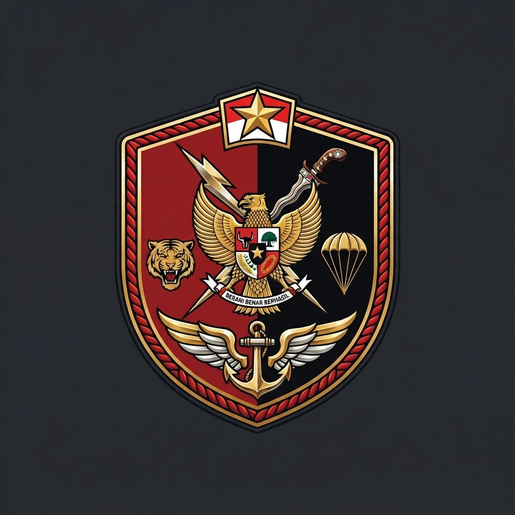 Distinctive unit insignia of Kopassus