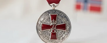 St. Olav's Medal with Oak Branch, Valor decoration, Norway medal