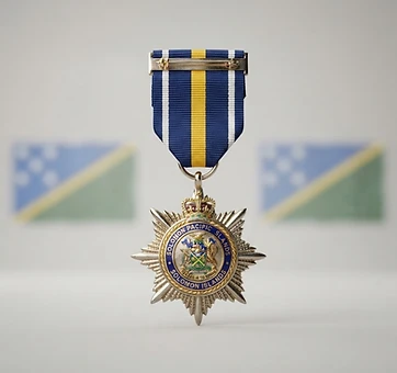 Western Pacific High Commission Badge of Honour, Distinguished service decoration, Solomon Islands medal