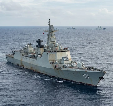 The Type 055 Destroyer of China