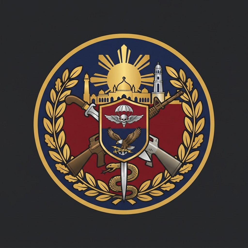 Distinctive unit insignia of Philippine Special Operations Command (SOCOM)