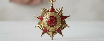 Ottoman Red Crescent Medal, Service medal, Ottoman Empire medal