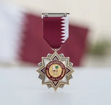 Medal of Military Cooperation, Merit decoration, Qatar medal