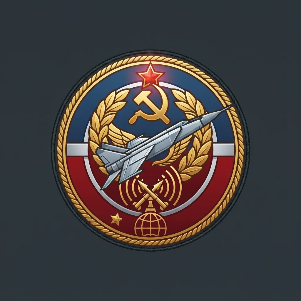 Distinctive unit insignia of Soviet Air Defence Forces