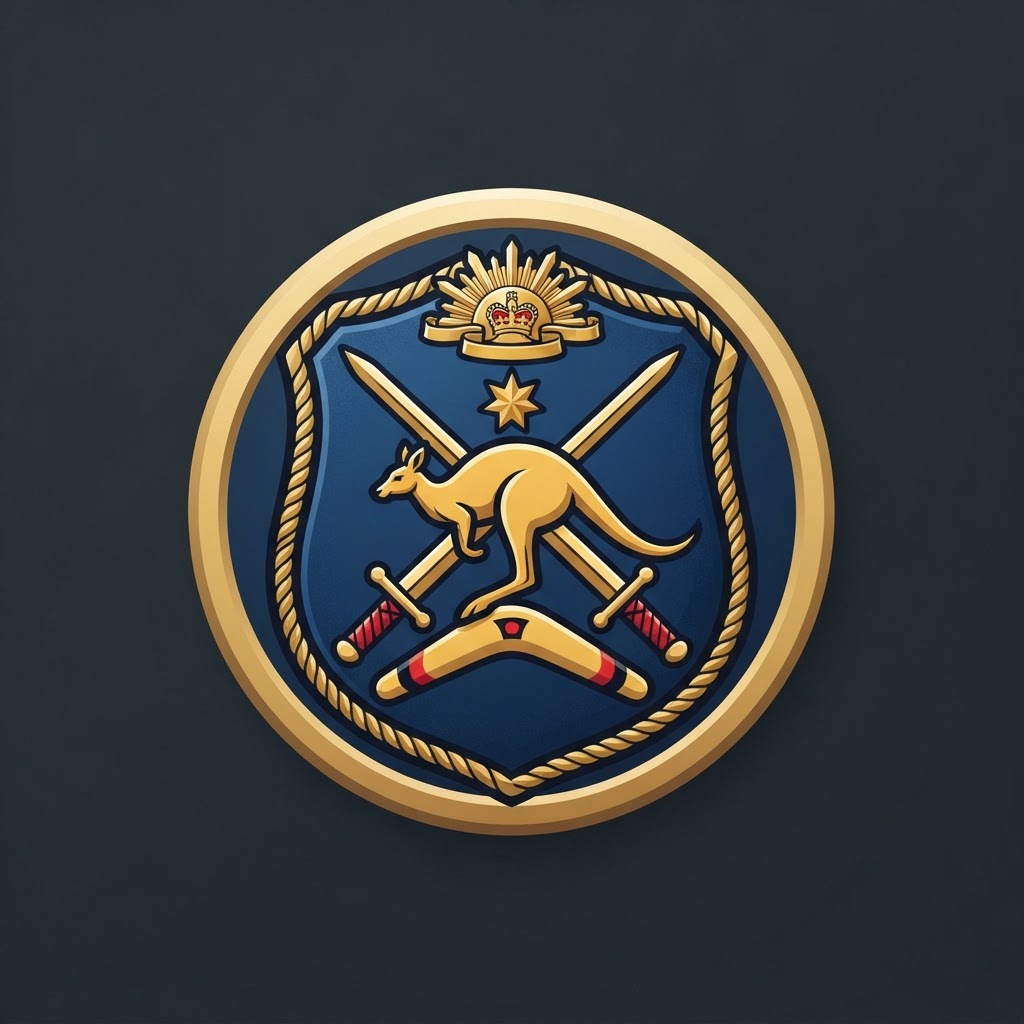 Distinctive unit insignia of 15th Australian Infantry Brigade