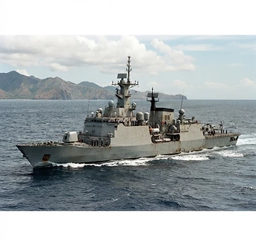 The BRP Jose Rizal (FF-150) of Philippines