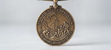 Tsunami Relief Operation Medal, Campaign medal, Singapore medal