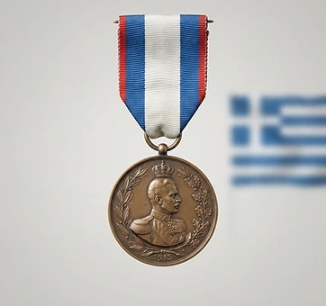 Commemorative Medal for the Greco-Bulgarian War of 1913, Campaign medal, Greece medal