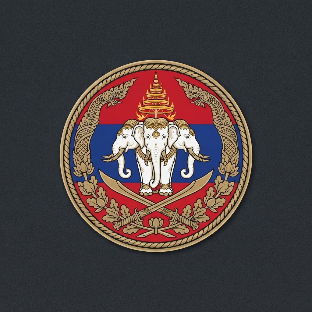 Distinctive unit insignia of Royal Lao Army