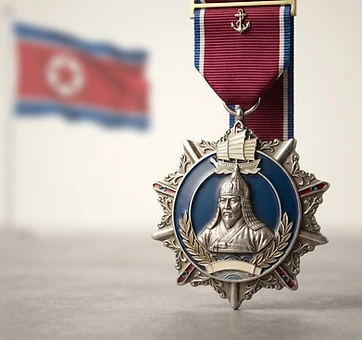 Order of Admiral Yi Sun-shin, Distinguished service decoration, North Korea medal