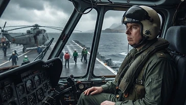 Historical illustration of Did a British Prince Fight in the Falklands War (1982) — falklands