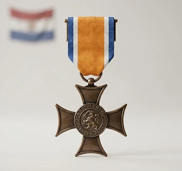 Cross for Justice and Freedom, Campaign medal, Netherlands medal