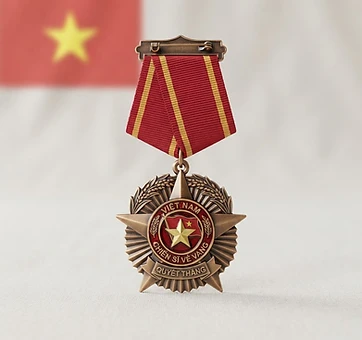 Glorious Fighter Order, Merit decoration, North Vietnam medal