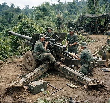 The M101 Howitzer of Laos