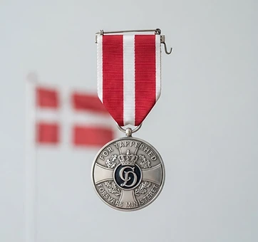 Defence Medal for Bravery, Valor decoration, Denmark medal