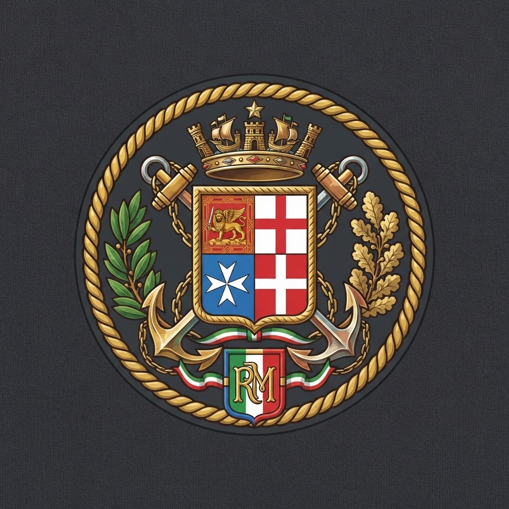 Distinctive unit insignia of Regia Marina (Italian Navy)