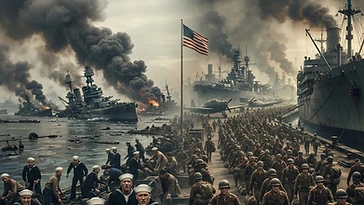 Historical illustration of How Did the Pearl Harbor Attack Change World War II (1941) — ww2