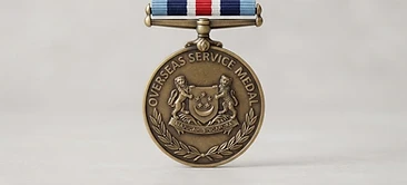 Singapore Armed Forces Overseas Service Medal, Campaign medal, Singapore medal