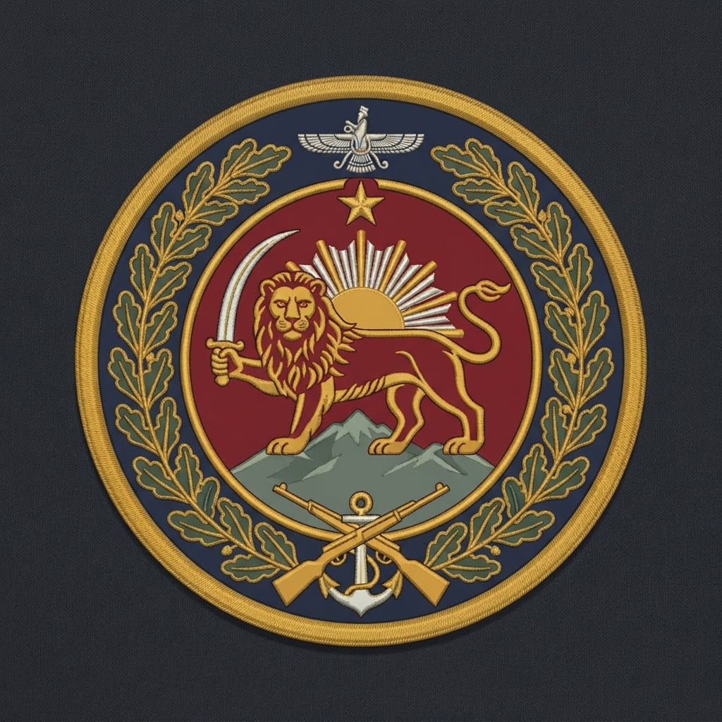Distinctive unit insignia of Iranian Army