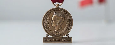 Army Long Service Medal, Service medal, Denmark medal