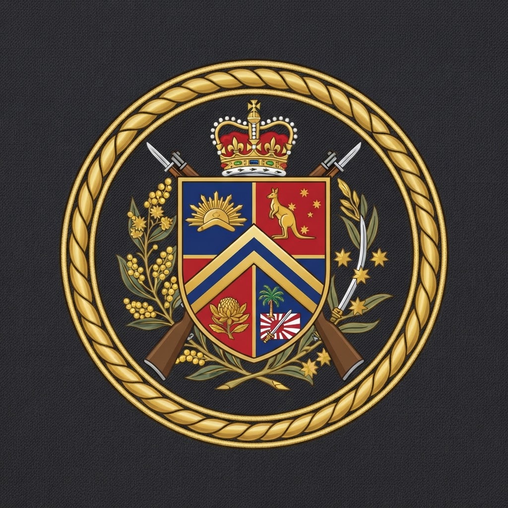 Distinctive unit insignia of Australian 8th Division