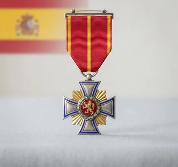 War Cross, Valor decoration, Spain medal