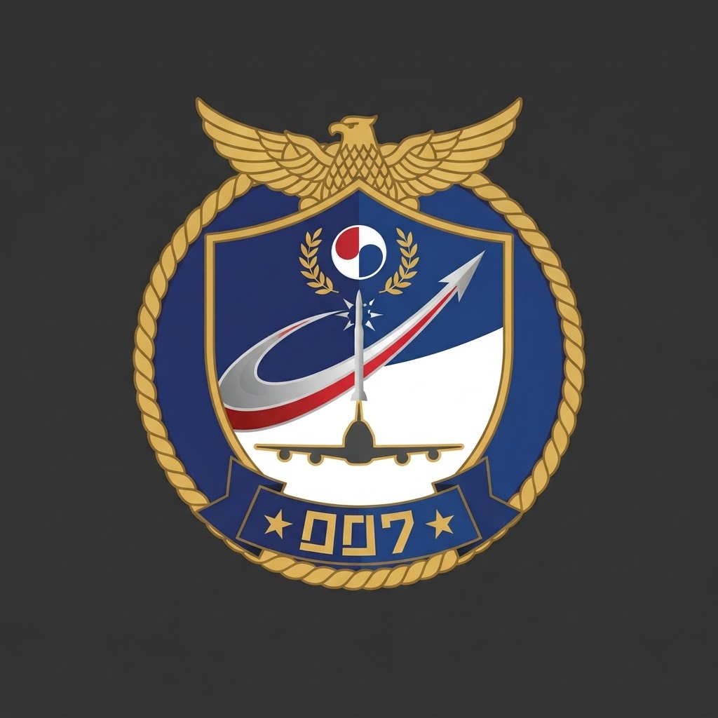 Distinctive unit insignia of Korean Air Lines Flight 007