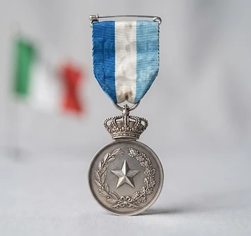 Silver Medal of Military Valor, Valor decoration, Italy medal