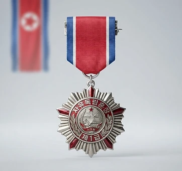 Order of Freedom and Independence, Distinguished service decoration, North Korea medal