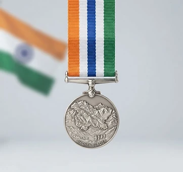 Siachen Glacier Medal, Service medal, India medal
