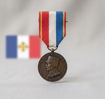 Wounded Insignia (Vichy Issue), Distinguished service decoration, Vichy France medal