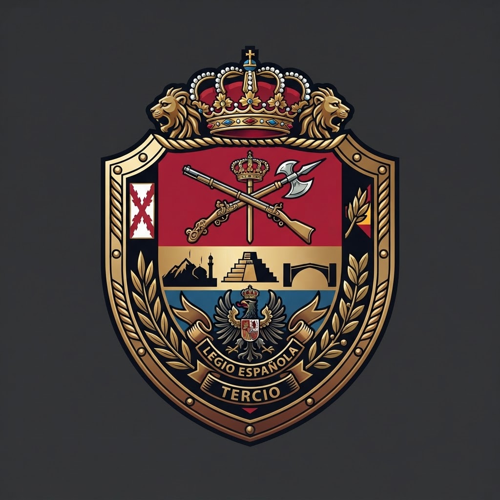 Distinctive unit insignia of Spanish Legion