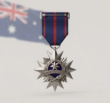 Star of Gallantry, Valor decoration, Australia medal
