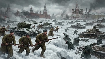 Historical illustration of What Happened at the Battle of Moscow in 1941 (1941) — ww2