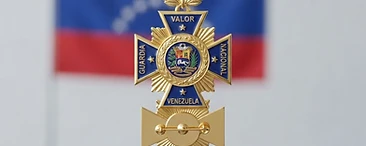Cross of the National Guard, Valor decoration, Venezuela medal